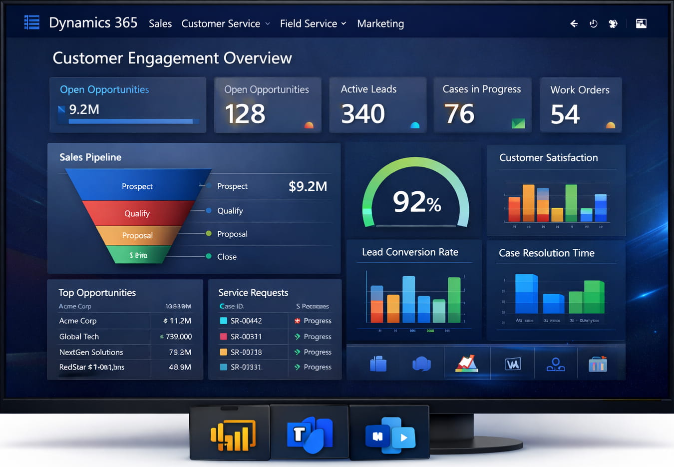 Microsoft Dynamics 365-CE-Services